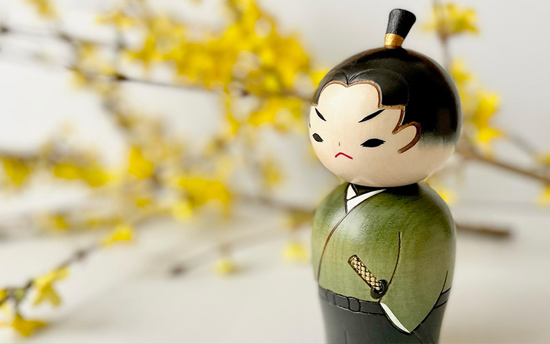 卯三郎こけし