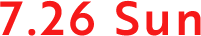 7.26 Sun